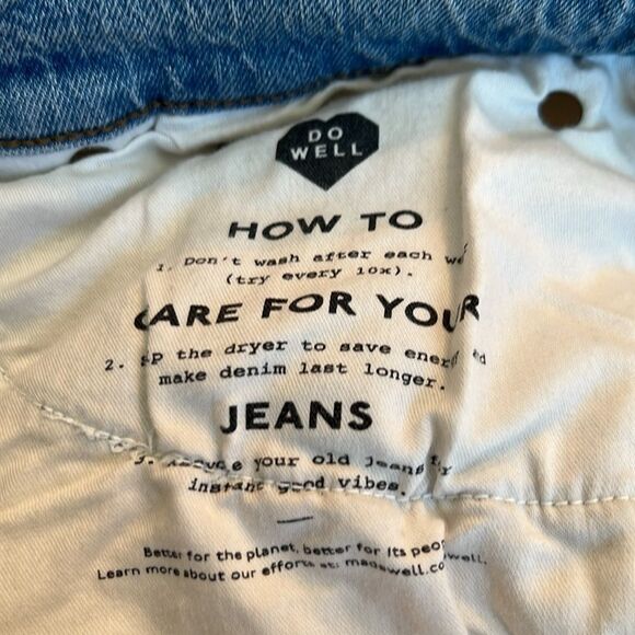 NWT Madewell Jeans The Perfect Vintage Wide-Leg Crop 31 - Picture 11 of 16